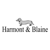 Harmont & Blaine Logo Black and White