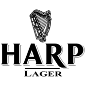 Harp Lager Logo Black and White (1)