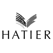 Hatier Logo Black and White