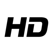 HD Logo Black and White