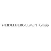 HeidelbergCement Group Logo Black and White