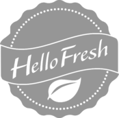 HelloFresh Logo Black and White
