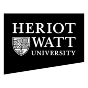 Heriot Watt University Logo Black and White