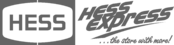 HESS EXPRESS Logo Black and White