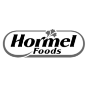 Hormel Foods Logo Black and White