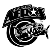 Houston Aeros Logo Black and White