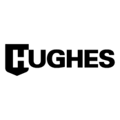 Hughes Supply Logo Black and White