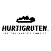 Hurtigruten Logo Black and White