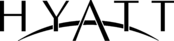 HYATT HOTELS Logo Black and White