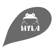 Hyla Logo Black and White