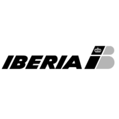 Iberia Airlines Logo Black and White