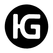 IG Logo Black and White