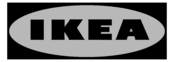 IKEA Logo Black and White
