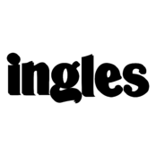 Ingles Logo Black and White