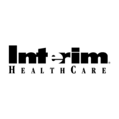 Interim HealthCare Logo Black and White