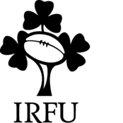 IRFU Logo Black and White