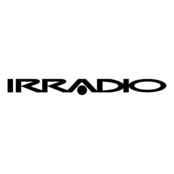 Irradio Logo Black and White