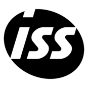 ISS Logo Black and White