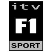 ITV Sport F1 Logo Black and White