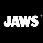 Jaws Logo Black and White