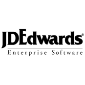 JD Edwards Logo Black and White