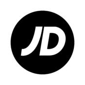 JD Sports Logo Black and White