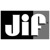 Jif Logo Black and White