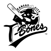 Kansas City T Bones Logo Black and White (1)