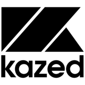 Kazed Logo Black and White