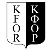 KFOR Logo Black and White