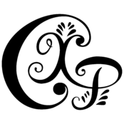 Khokhloma Painting Logo Black and White
