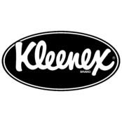 Kleenex Logo Black and White