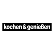 Kochen & Genieben Logo Black and White