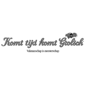 Komt tijd komt Grolsch Logo Black and White