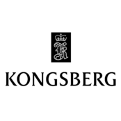 Kongsberg Logo Black and White