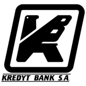 Kredyt Bank Logo Black and White