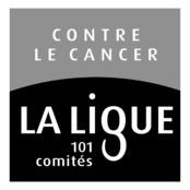 La Ligue Contre le Cancer Logo Black and White