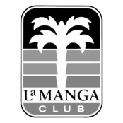 La Manga Club Logo Black and White