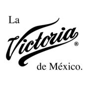 La Victoria de Mexico Logo Black and White