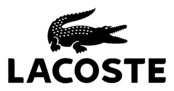 Lacoste Logo Black and White