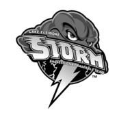 Lake Elsinore Storm Logo Black and White (1)