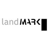 landMARK Logo Black and White