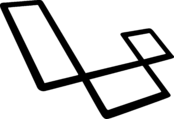 Laravel Logo Black and White (1)