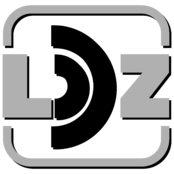 LDZ Logo Black and White