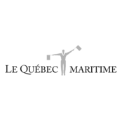 Le Quebec Maritime Logo Black and White