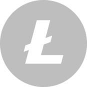 Litecoin Logo Black and White
