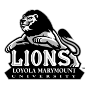 LMU Lions Logo Black and White