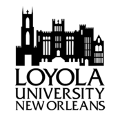 Loyola University New Orleans Logo Black and White