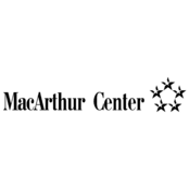 MacArthur Center Logo Black and White