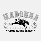 Madonna Logo Black and White